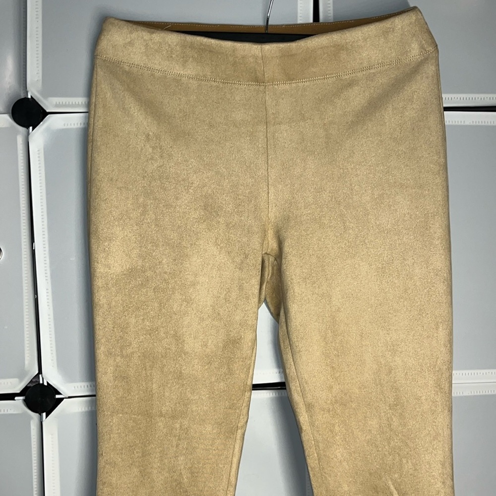 Faux Suede Leggings